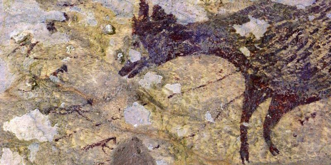 Természetfeletti lényeket festettek az ősemberek a barlang falára