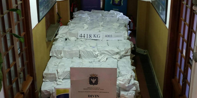 Rekord: 44 mázsa kokaint foglaltak le a vámosok Uruguayban