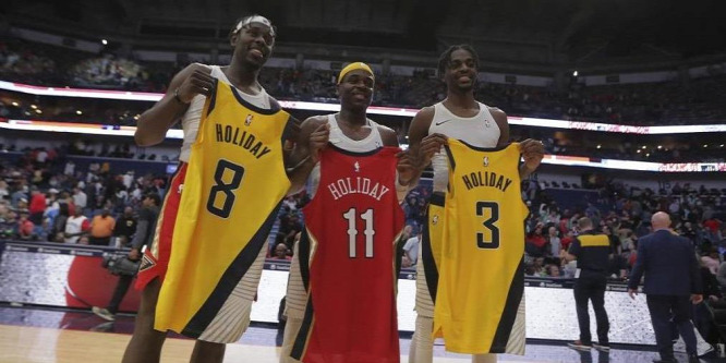 Három testvér lépett pályára ugyanazon az NBA-meccsen - videó
