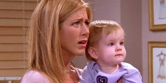 Rachel és Ross gyermeke hatalmas poént dobott be: imádják majd a Jóbarátok rajongói