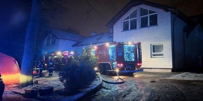 Négyen meghaltak egy lengyelországi hospice-tűzben