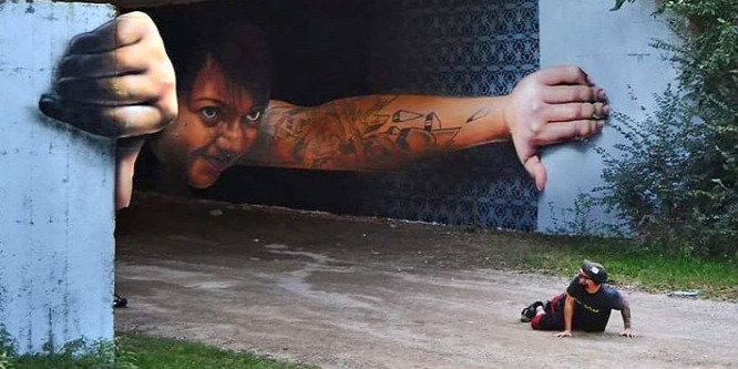 Fantasztikus street art: ezektől az alkotásoktól garantáltan leesik az állad