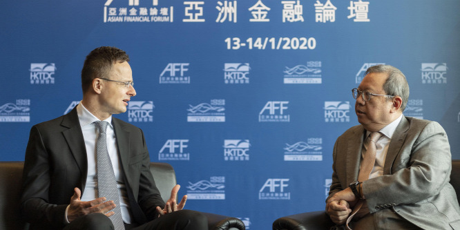 Szijjártó Péter: Hongkong remek lehetőségeket kínál a magyar vállalatoknak