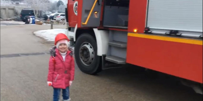 Nagy álma vált valóra az ötödik születésnapját ünneplő Annának