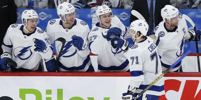 NHL: idegenben ütötte ki a Tampa Bay a Winnipeget