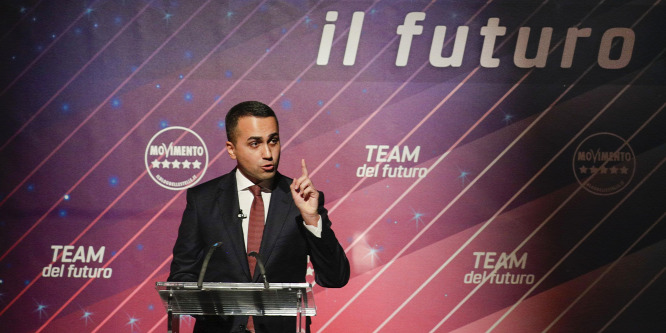 Lemondott Luigi Di Maio, az olasz Öt Csillag Mozgalom vezetje a vasárnapi tartományi választások eltt