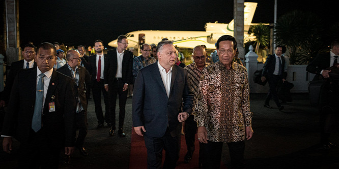 Orbán Viktor megkezdte indonéziai tárgyalásait