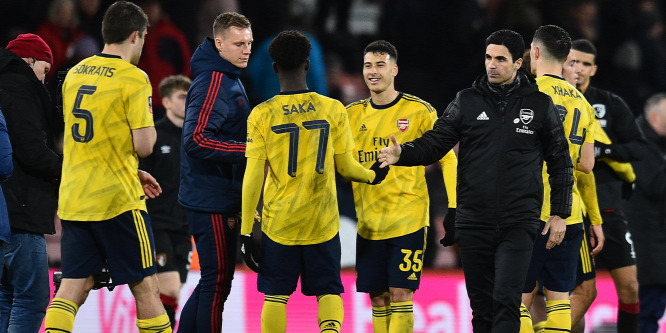 Idegenben jutott tovább az Arsenal az FA Kupában