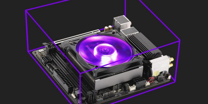 A legkisebb gépházakba is befér a Cooler Master ultrakompakt, RGB-s processzorhűtője