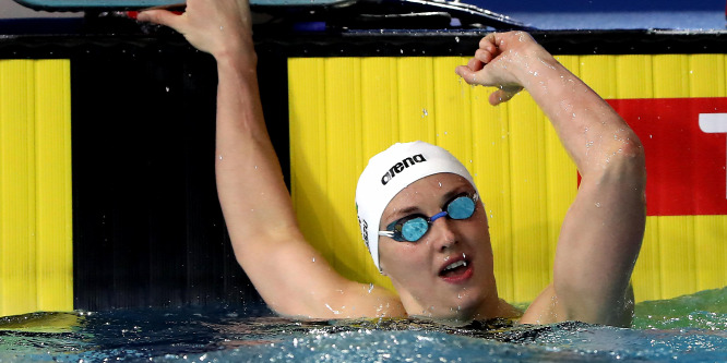 Hosszú Katinka két aranyérmet nyert Nizzában