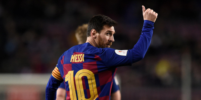 Messi a hétvégi négy góljával is csak hatodik az Aranycipő-versenyben