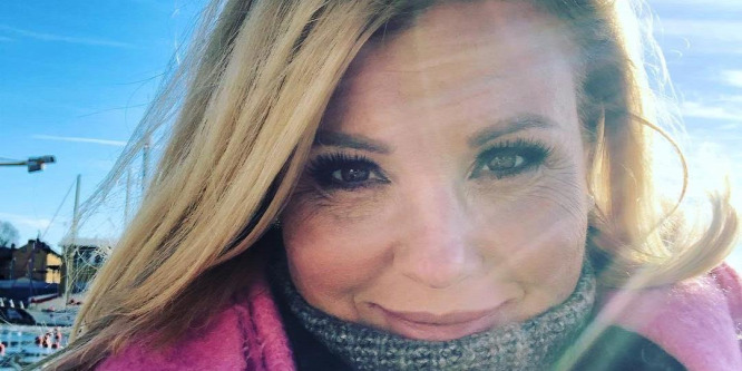 Liptai Claudia rövid barna hajra váltott