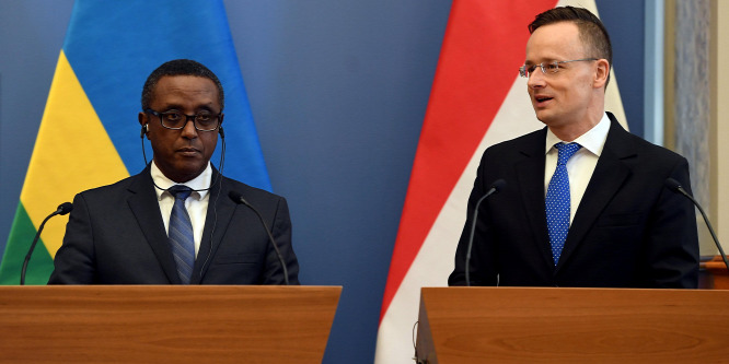 Szijjártó Péter: Átfogó stratégiai fejlesztési együttműködés indul Ruandával
