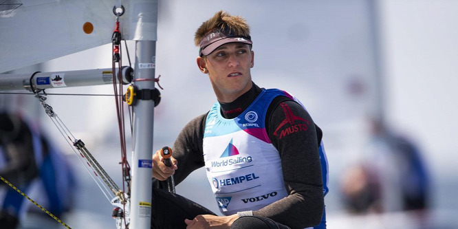 Vadnai Benjamin nyerte az első olimpiai válogatót a Laser-vb-n