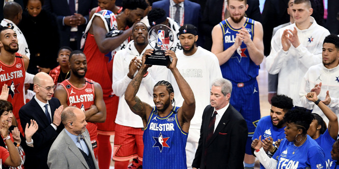 Több mint háromszáz ponttal emlékeztek Kobe Bryantre az NBA All-Star-gálán