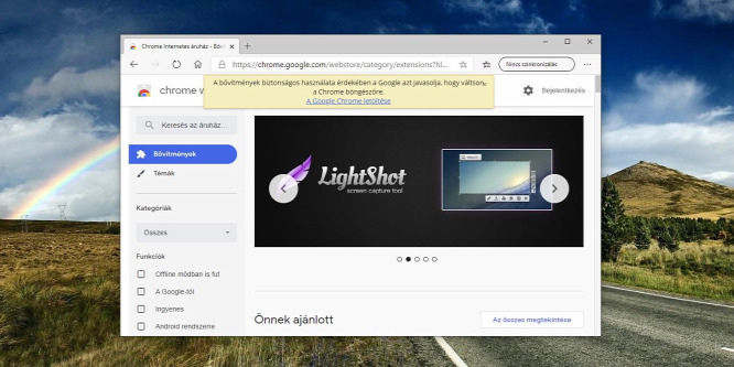 A megújult Edge felhasználóit csábítgatja a Google