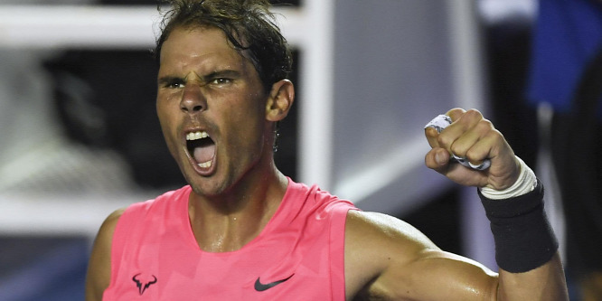 Nadal alig három játékot veszített az acapulcói negyeddöntőben