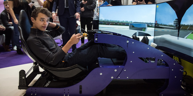 Botrány a virtuális Indy 500-on, Norrist szándékosan ütötték ki az élről