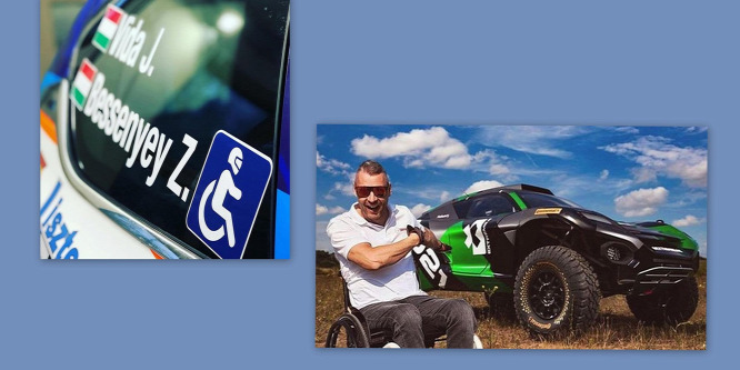 Bessenyey Zoltán: rally autóból a kerekesszékbe