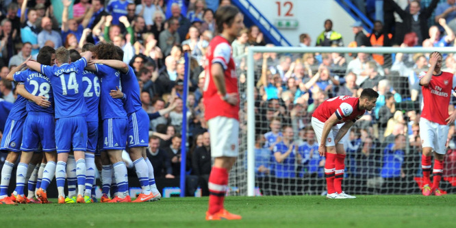 6 éve a Chelsea nagyon elrontotta Arséne Wenger 1000. meccsét - videó