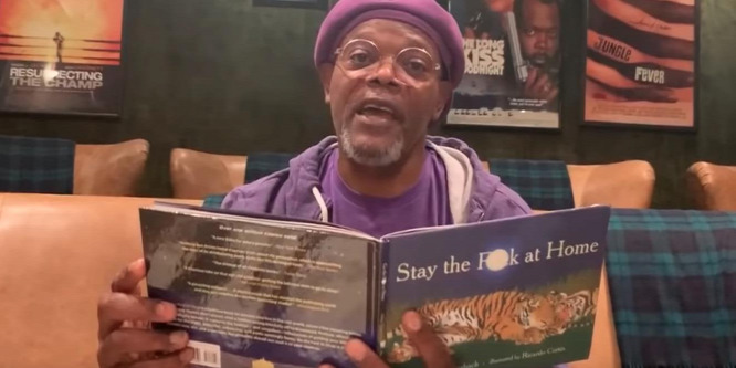 Samuel L. Jackson így buzdít az otthonmaradásra