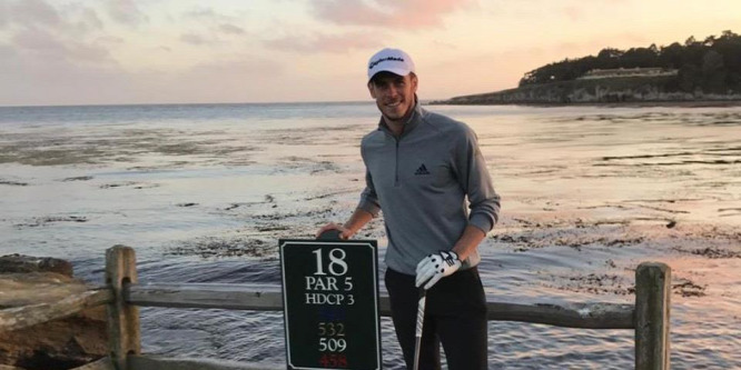 Golflabdával trükközik a Real Madrid sztárja - videó