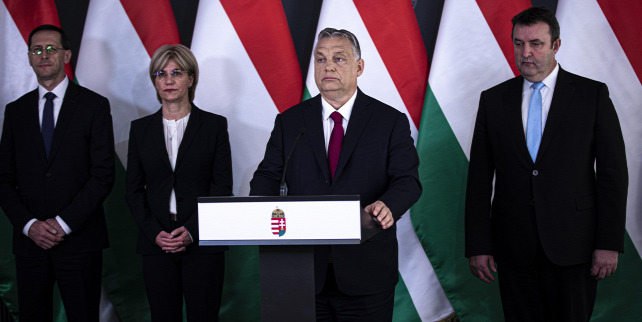 Forrás: MTI/Miniszterelnöki Sajtóiroda/Miniszterelnöki Sajtóiroda/Fischer Zoltán