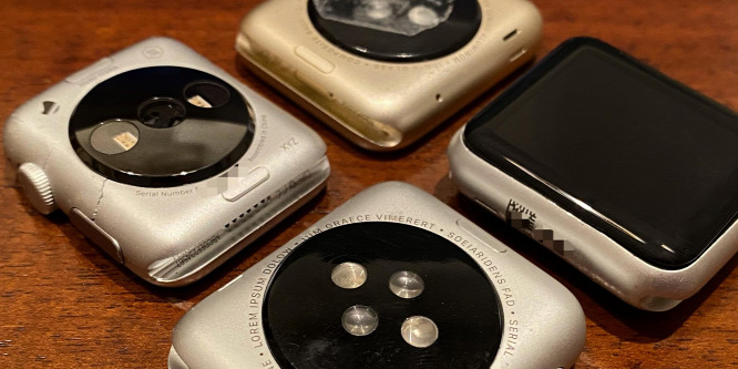 Fotókon az Apple Watch prototípusai