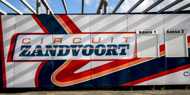 Tűz volt a Holland Nagydíj helyszínén