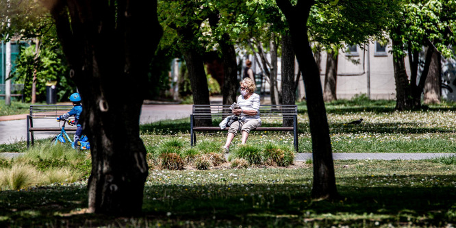 Felére csökkent a bnözés egy kbányai parkban