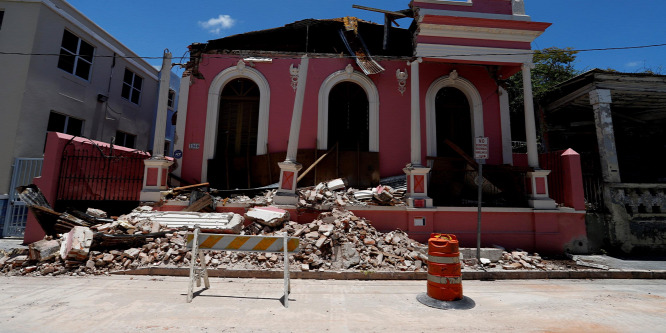 Ers földrengés volt Puerto Ricóban - képek