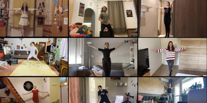 Különleges videót készített a Budapesti Operettszínház balettegyüttese - nézze meg!