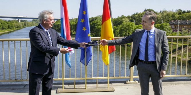 A német külügyminiszter szerint a luxemburgi-német határ megnyitása fontos lépés a normalizálódás felé