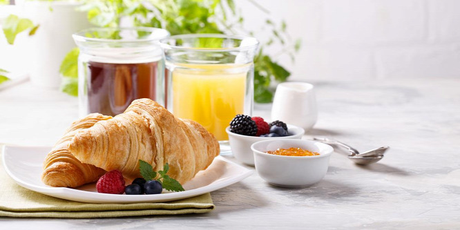 Mennyei házi vajas croissant