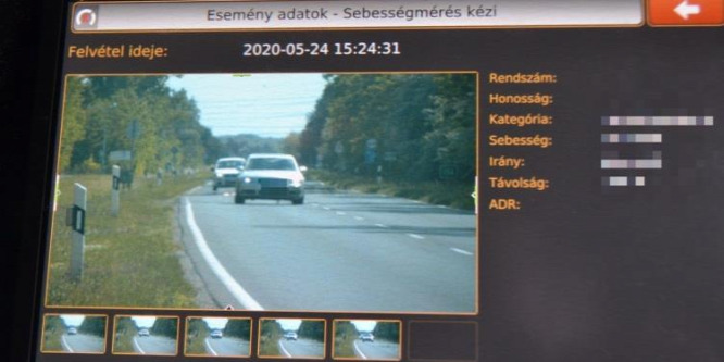 Halmozta a szabályszegéseket egy fiatal, táborfalvai sofőr