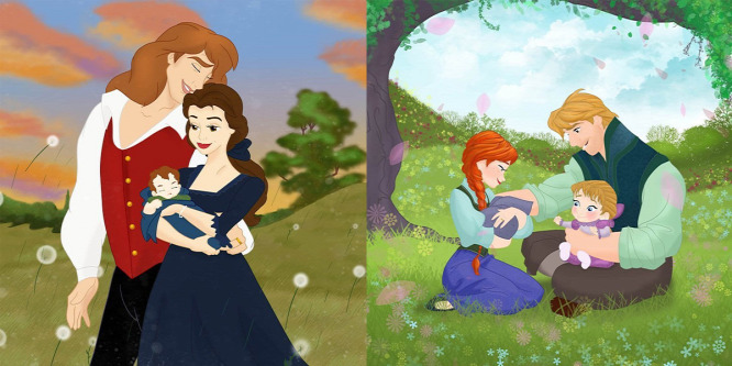 Így néznének ki a legcukibb Disney-babák - Galéria