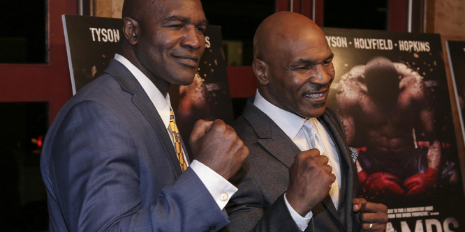 Evander Holyfield kész megküzdeni Mike Tysonnal