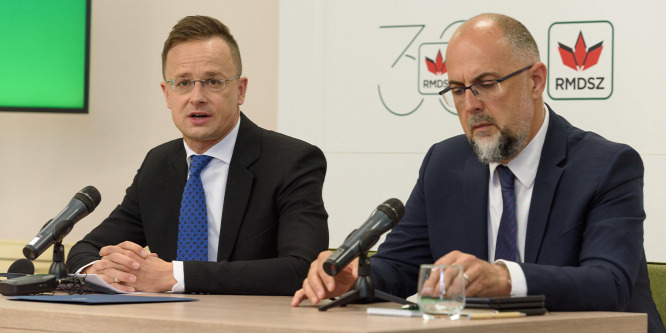 Szijjártó Péter: Szeretnénk, ha Magyarország nem lenne téma a romániai választási kampányokban