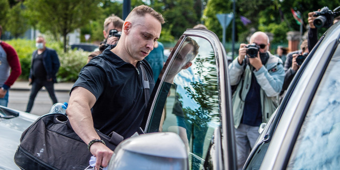 Biciklizéssel és edzéssel töltötte első napját a szabadulás után Kaiser Ede