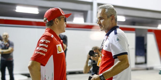 Jóbarátja állást kínált a Ferrari után, Räikkönen két óra alatt elfogadta