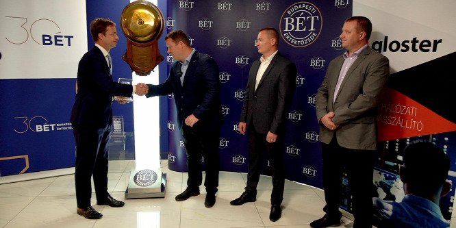 Újabb cég részvényeit vezették be a Budapesti Értéktőzsdére