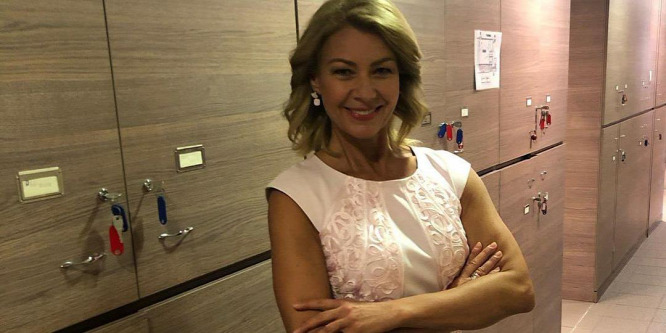 Marilyn Monroe-ként pózol a kamerának Barta Sylvia - Fotó