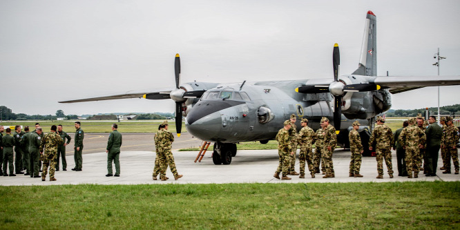 Elkísértük utolsó útjára a HM AN-26 katonai szállítórepülőgépét - fotók