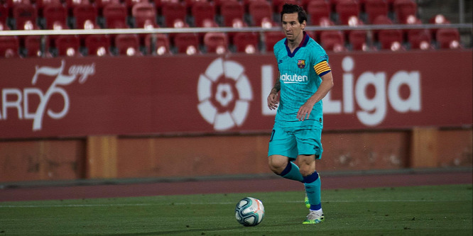 Messi egymást követő 12. szezonjában ért el húsz gólt a La Ligában