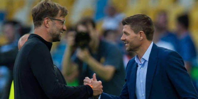 Steven Gerrard szerint Klopp hamarosan szobrot kap az Anfield Roadon