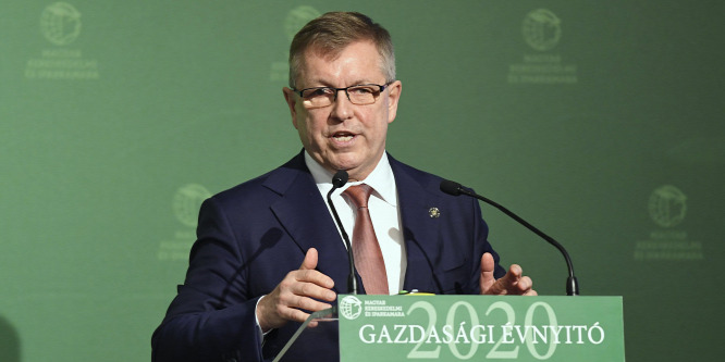 Matolcsy György: Magyarországnak jól kell alkalmazkodnia a környezet változásához