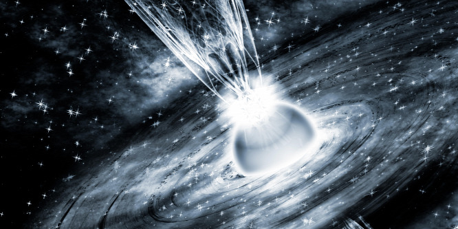 Hat galaxis vergődött egy fekete lyuk fogságában