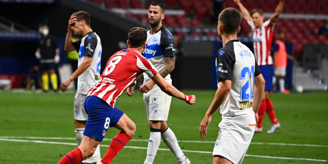Ismét nyert és tíz mérkőzés óta veretlen az Atlético Madrid - videó