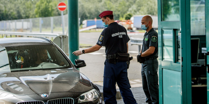 Hétvégén csak belépésre használható a röszkei közúti határátkelőhely