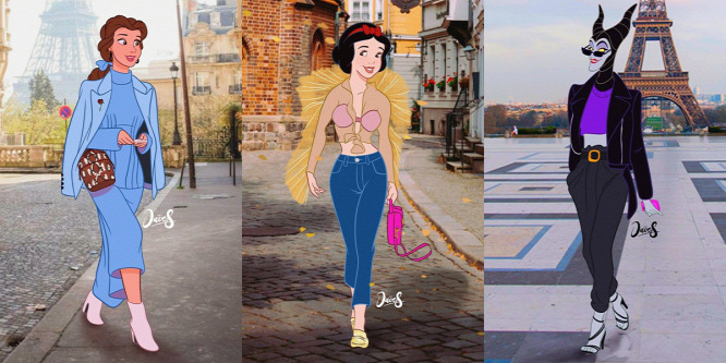 Így néznének ki a Disney hercegnők, ha emberek lennének - Galéria